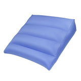 Max Inflatable Bed Wedge Pillow Lumbar Support Leg Back Elevation Cushion + Pump