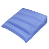 Max Inflatable Bed Wedge Pillow Lumbar Support Leg Back Elevation Cushion + Pump