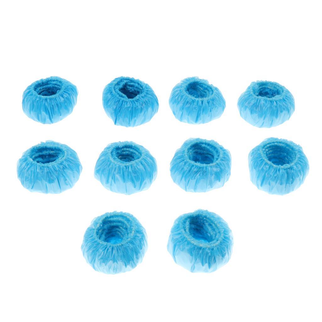 Maxbell 100 Pieces Disposable Kids Baby Bath Ear Protectors Covers Earmuffs Blue - Aladdin Shoppers