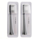 Max Adult Waterproof Electric Toothbrush Tooth Brush Replacement Heads Set Black