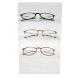 Maxbell Multi-Layers Acrylic Drawer Organizer for Sunglasses Small objects 4 Layers