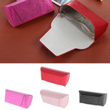 Max Portable Metal Glasses Pouch Case Eyeglass Sunglass Storage Box Pink