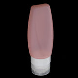 Max Silicone Squeezable Empty Lotion Shampoo Makeup Bottle 78ml Light Orange