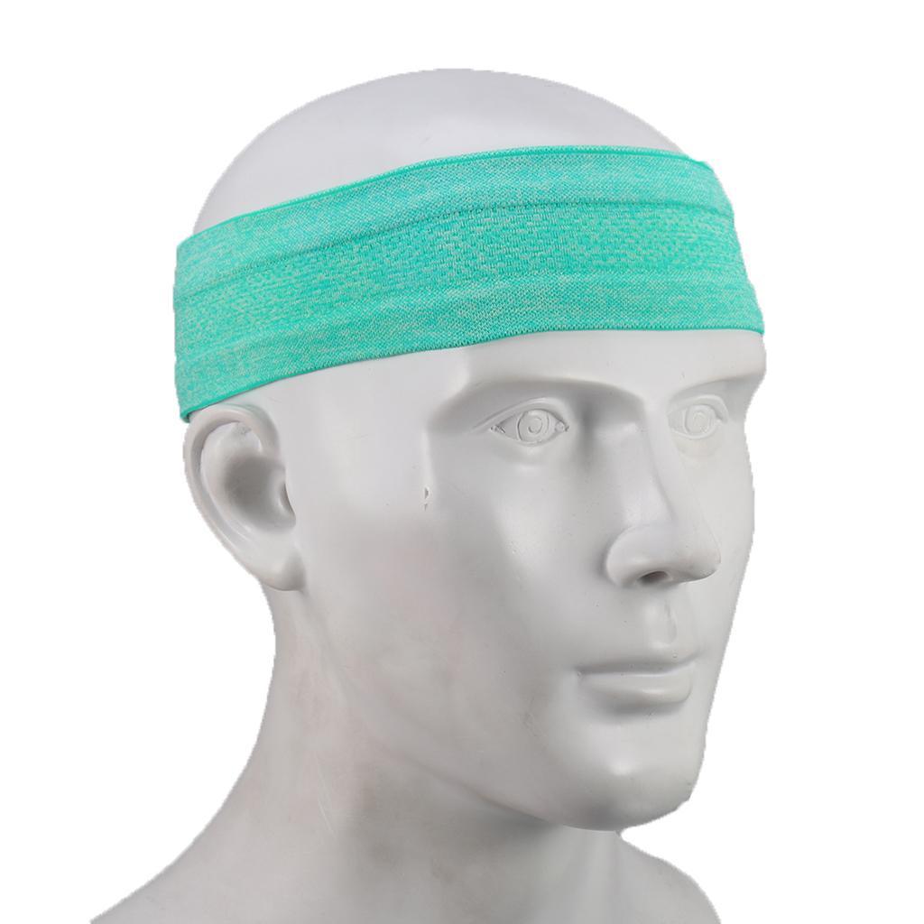 Maxbell Uni Sports Yoga Headband Wrap Gym Fitness Elastic Sweatband Green - Aladdin Shoppers