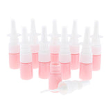 Max 10Pcs 5ml Portable Empty Refillable Nasal Spray Bottles Home & Travel  Pink