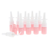Max 10Pcs 5ml Portable Empty Refillable Nasal Spray Bottles Home & Travel  Pink