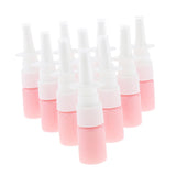 Max 10Pcs 5ml Portable Empty Refillable Nasal Spray Bottles Home & Travel  Pink