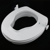 Max Toilet Seat Riser Raised Safety Chair Elongated Lifter Extender 2 inch