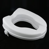 Max Toilet Seat Riser Raised Safety Chair Elongated Lifter Extender 2 inch