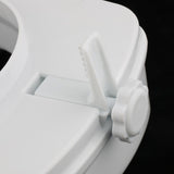 Max Toilet Seat Riser Raised Safety Chair Elongated Lifter Extender 2 inch