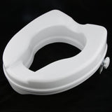 Max Toilet Seat Riser Raised Safety Chair Elongated Lifter Extender 2 inch