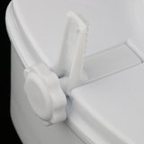 Max Toilet Seat Riser Raised Safety Chair Elongated Lifter Extender with Cover