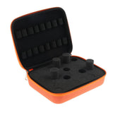 Max Maxb 32 Slots Perfume Essential Oil Storage Roller Bottle Carrying Case Orange