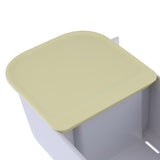 Max Maxb Wall Mounted Free Punching Bathroom Storage Rack Suction Cup Shelf Yellow