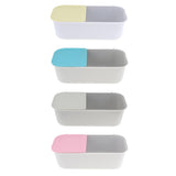 Max Maxb Wall Mounted Free Punching Bathroom Storage Rack Suction Cup Shelf Yellow