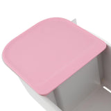 Max Maxb Wall Mounted Free Punching Bathroom Storage Rack Suction Cup Shelf Pink