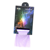 Maxbell 100 Pieces Disposable Large Garbage Bag Big Rubbish Trash Pouch Purple
