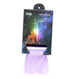 Maxbell 100 Pieces Disposable Large Garbage Bag Big Rubbish Trash Pouch Purple