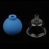 Max Maxb Glass Anti Cellulite Vacuum Cupping Cups Body Cupping Tools Set for Leg Back