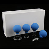 Max Maxb Glass Anti Cellulite Vacuum Cupping Cups Body Cupping Tools Set for Leg Back