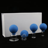 Max Maxb Glass Anti Cellulite Vacuum Cupping Cups Body Cupping Tools Set for Leg Back