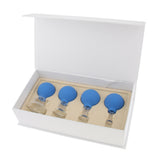 Max Maxb Glass Anti Cellulite Vacuum Cupping Cups Body Cupping Tools Set for Leg Back