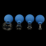 Max Maxb Glass Anti Cellulite Vacuum Cupping Cups Body Cupping Tools Set for Leg Back
