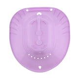 Max Toilet Sitz Bath Tub Hip Basin for Pregnant Women Hemorrhoids Patient Purple