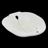 Max Toilet Sitz Bath Tub Hip Basin for Pregnant Women Hemorrhoids Patient White