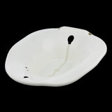 Max Toilet Sitz Bath Tub Hip Basin for Pregnant Women Hemorrhoids Patient White