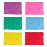 Max Adult Reflexology Acupuncture Foot Massage Pad Toe Pressure Plate Mat Purple