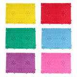 Max Adult Reflexology Acupuncture Foot Massage Pad Toe Pressure Plate Mat Purple