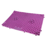 Max Adult Reflexology Acupuncture Foot Massage Pad Toe Pressure Plate Mat Purple