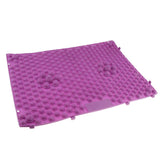 Max Adult Reflexology Acupuncture Foot Massage Pad Toe Pressure Plate Mat Purple