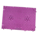 Max Adult Reflexology Acupuncture Foot Massage Pad Toe Pressure Plate Mat Purple