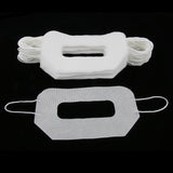 Max 50x Universal Disposable SMS Nonwoven Sanitary White VR Eye Masks Cover Nose