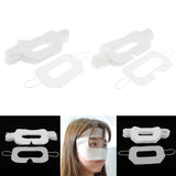 Max 50x Universal Disposable SMS Nonwoven Sanitary White VR Eye Masks Cover Nose