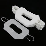 Max 50x Universal Disposable SMS Nonwoven Sanitary White VR Eye Masks Cover Nose