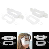 Max 50x Universal Disposable SMS Nonwoven Sanitary White VR Eye Masks Cover Nose