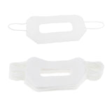 Max 50x Universal Disposable SMS Nonwoven Sanitary White VR Eye Masks Cover Nose