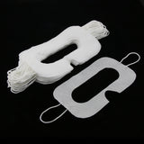 Max 50x Universal Disposable SMS Nonwoven Sanitary White VR Eye Masks Show Nose