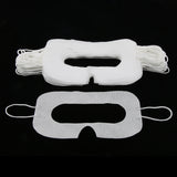 Max 50x Universal Disposable SMS Nonwoven Sanitary White VR Eye Masks Show Nose