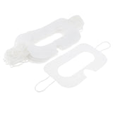 Max 50x Universal Disposable SMS Nonwoven Sanitary White VR Eye Masks Show Nose