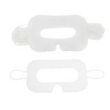 Max 50x Universal Disposable SMS Nonwoven Sanitary White VR Eye Masks Show Nose