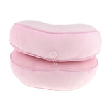 Max Memory Foam Donut Ring Waist Cushion Pillow Office Chair Seat Cushion Pink