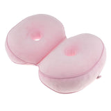 Max Memory Foam Donut Ring Waist Cushion Pillow Office Chair Seat Cushion Pink