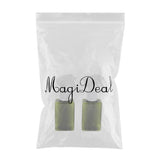 Max 2 Pieces Empty Clear Spray Bottles Liquid Refillable Container  Dark Green