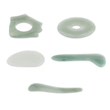 Natural Jade Gua Sha Board Body Facial Scraping Massage Tool for Relax 01