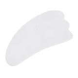 White Natural Jade Guasha Board Chinese Traditional Scraping Massage Tool #1