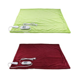 Max Maxb Travel Portable Office Electric Heating Pad Warming Blanket EU Plug Red